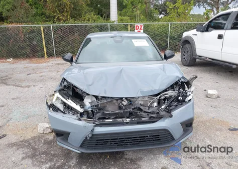 2023 Honda Civic Sport из США, поврежденный, VIN 2HGFE2F56PH571431